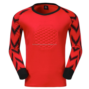 Vente en gros en usine de vêtements de sport de haute qualité Chemise de gardien de but de football Maillot de football uniforme Vêtements de football fabriqués au Pakistan - Product Image 3