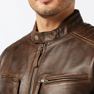 Top Selling Men <b>Winter</b> Sheep <b>Leather</b> <b>Jacket</b> Pakistan Best Quality Men <b>Winter</b> <b>Leather</b> <b>jacket</b> for men - Product Image 5