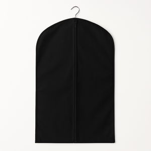 Logo personnalisé fermeture à glissière anti-poussière écologique réutilisable de luxe non tissé vêtements en coton vêtement sacs de couverture de costume - Product Image 2