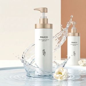 ขวดเครื่องสำอาง PET แบบกำหนดเอง 400 มล. 500 มล. สีขาว พร้อมหัวปั๊มโลชั่น แชมพู ครีมอาบน้ำ บรรจุภัณฑ์ผลิตภัณฑ์ดูแลผิว Pavico OEM/ODM ได้รับการรับรองมาตรฐาน ISO 9001 - Product Image 4