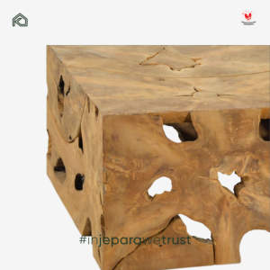 Custom Kaloka Solid Teak <b>Root</b> <b>Coffee</b> <b>Table</b> Wabi Sabi Organic Low Profile Center <b>Table</b> for Rustic Living Room Jepara Indonesia - Product Image 3