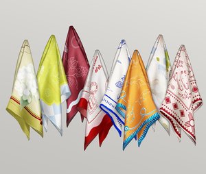 Foulard Bandana en Soie Satinée Ethnique Personnalisé 60x60cm Réutilisable Durable Écologique Lavable en Machine Accessoires pour Enterrement de Vie de Jeune Fille et Mariage - Product Image 4