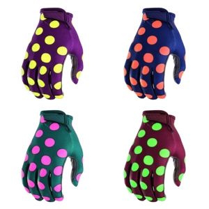 Hook And Loop Closure Full Finger Cycling Gloves Long Distance Riding Breathable Grip Control OEM Wholesale Cycling Gloves - Product Image 1