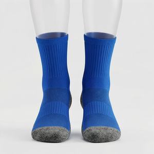 Calcetines Deportivos de Malla Transpirable Absorbentes de Sudor, Calcetines de Algodón para Hombre, para Correr, Gimnasio, Entrenamiento, que Absorben la Humedad, Suaves, Color Personalizado - Product Image 1