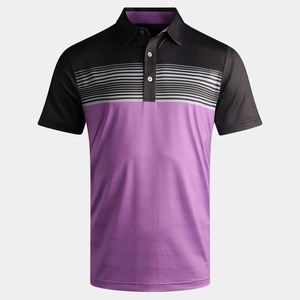 Polo de golf pour homme, design personnalisé, sublimation, grande taille, léger, vêtements de sport tendance, produit en vente, collection été - Product Image 1