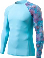 Maillot de surf Rash Guard à manches longues, vêtements de natation, vêtements de surf UPF 50, Rashguard pour hommes