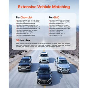 Alternatore Auto 84143543 per Chevy Express 2500 V6 4.3L V8 6.0L 2018-2019, GMC Sierra 1500 2014-2016, Yukon 2015-2019 - Product Image 2