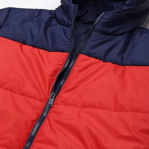 Solid Color Polyester Casual Winter Warm Regular Fit Best Zipper Closure <b>Men</b> Puffer Jackets Wholesale <b>Men's</b> Puffer Jackets - Product Image 4