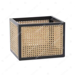 Panier de rangement en bambou et rotin LATTICE & WOOD pour chambre d'enfant - Product Image 3
