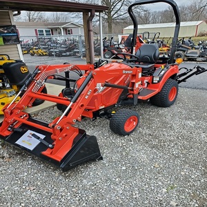 Tracteur à roues robuste Branson 2205H, 20 CV, diesel, 4 roues motrices, hydrostatique, chargeur compact, utilisation agricole, machine durable - Product Image 6