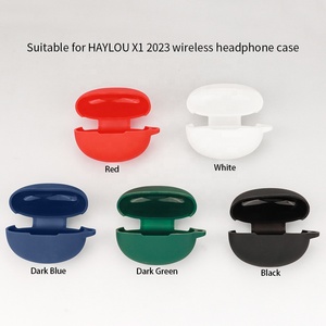 Estuche protector de silicona para auriculares inalámbricos <span class=keywords><strong>Haylou</strong></span> X12023 con gancho para producto accesorio de resistencia a los golpes - Product Image 2
