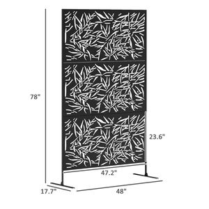 Schermo per la privacy da esterno nero, schermo per piante rampicanti e divisorio per ambienti - Categoria prodotto - Product Image 6