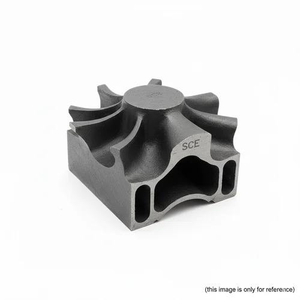 Roue d'impulsion centrifuge en acier inoxydable moulé sur mesure, rotor de compresseur, ensemble de quincaillerie pour machines industrielles - Product Image 4