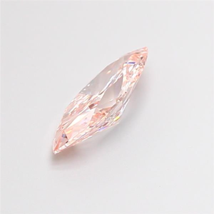 Diamant rose fantaisie taille marquise cultivé en laboratoire 2 carats, excellente taille, clarté VS, certifié IGI, diamant non monté, dureté 10 Mohs pour la joaillerie - Product Image 4