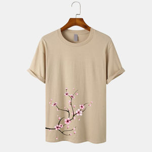 Camisetas de Hombre Cómodas y de Alta Calidad en Venta, Camiseta de Manga Corta Más Vendida, Color Sólido Personalizado, Talla Grande, Transpirable - Product Image 5