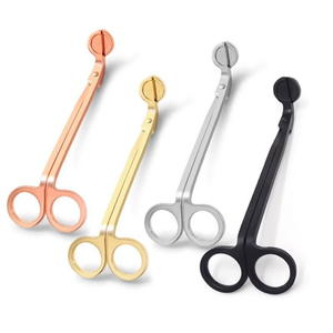 Ensembles de coupe-mèches métalliques multicolores de haute qualité, plateaux et bâtonnets à mèches, et éteignoirs à bougies pour bougies parfumées - Product Image 4