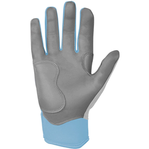 Gants de frappeur de baseball/softball en cuir de qualité supérieure, ambidextres, fermeture auto-agrippante, durables, prix de gros - Product Image 6