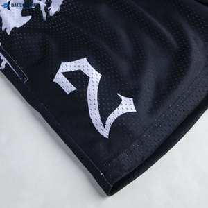 Lightweight Summer Solid Mesh Shorts Casual Sports Fitness Jogging Activewear Sublimation Transfer Breathable Quick Dry Elastic - Product Image 5