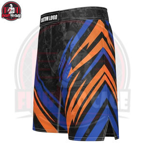 Nouvelle Arrivée Entièrement Personnalisée Tendance Confortable Design Unique Meilleur Fournisseur Imprimé Extensible Boxe 100% Polyester MMA - Product Image 3