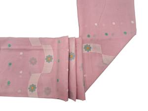 Tela de Algodón Rosa Claro Tejida de Primera Calidad, con Bordado Impreso, Transpirable y Ligera, para Confección de Vestidos para Niñas y Mujeres, de Fábrica - Product Image 2