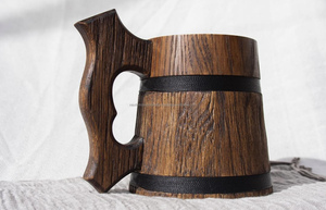 Unique Handmade Wooden <b>Coffee</b> <b>Mug</b> <b>Insulated</b> Eco Friendly Solid Wood Cup Perfect for <b>Coffee</b> Lovers Made in India - Product Image 4