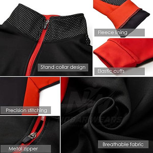 Long Sleeve Cycling Jersey Featuring Breathable Material <b>Athletic</b> Design For Cycling Training Outdoor Riding Apparel Supply - Product Image 4