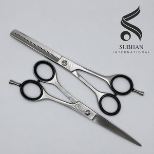 Durable Professional Barber Hair Cutting Scissors Heavy Duty Stainless Steel with Smooth Cutting Performance and Barber Shop Use - Product Image 5