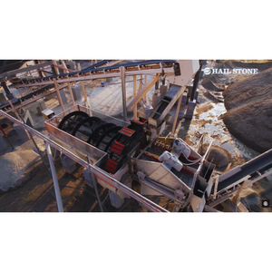 Máquina de Lavado de Arena con Rueda de Cangilones para Arena M, Arena de Río y Material de Cantera con Alta Eficiencia de Deshidratación |   Innovaciones Hailstone - Product Image 4