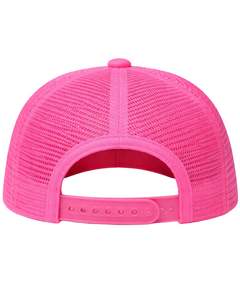 Gorra de Béisbol Rosa Personalizada, Estilo Trucker, con Malla Transpirable en la Parte Trasera, Ajustable con Broche, Lisa, con Logotipo Personalizado, para Uso Casual al Aire Libre - Product Image 4