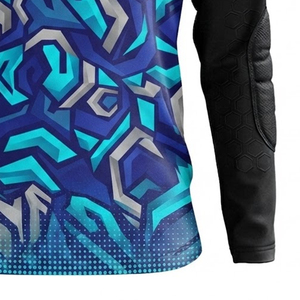 Maillot d'entraînement de gardien de but à séchage rapide et respirant pour hommes, quantité en gros, manches longues - Product Image 3