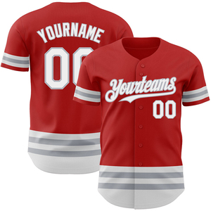 เสื้อเบสบอลสำหรับการแข่งขันระดับสูงสุด ผลิตจากโพลีเอสเตอร์ 100% แห้งเร็ว แบบซับลิเมชั่น ติดกระดุม  เสื้อกีฬา  โลโก้สั่งทำได้  เสื้อสำหรับเด็ก - Product Image 1