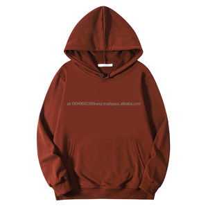 Sweat à capuche pour hommes en éponge française de haute qualité vierge surdimensionné streetwear avec logo personnalisé pull à capuche pour hommes vente en gros - Product Image 3