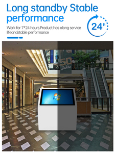 Giá tốt nhất 32 43 55 inch Android đa phương tiện màn hình cảm ứng <span class=keywords><strong>kiosk</strong></span> l-hình Wifi SDK tầng thường vụ sân bay trong nhà trung tâm thanh toán - Product Image 6