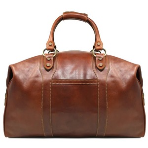 Sac de voyage week-end extensible en cuir marron de luxe pour homme et femme, grand sac de sport résistant à l'eau - Product Image 1
