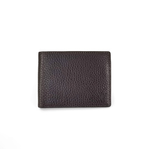 Portefeuille homme en cuir pleine fleur véritable Castello fait main de haute qualité, avec compartiment pour cartes d'identité, fermeture courte ouverte - Nouveauté - Product Image 1