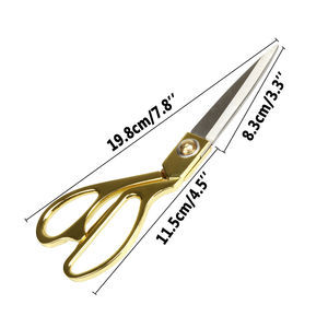 Ciseaux de tailleur professionnels pour la couture, la découpe de tissus, de cuir et de textiles, usage intensif - Product Image 2