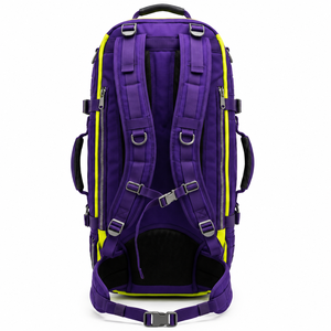 Bolsa de Lona Impermeable para Senderismo, Resistente, Deportiva, Personalizada, de Poliéster Oxford 600D, Diseño de Bloques de Color, Cierre de Cremallera y Hebillas - Product Image 3