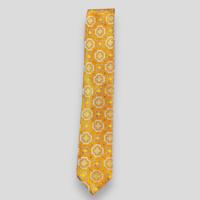 Cravate classique en laine et soie jaune moutarde |   Cravate pour tenue formelle |   Emballage de boîte cadeau |   Fournisseur OEM d'accessoires de mode pour hommes