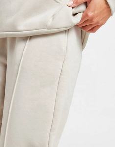 Sudaderas con capucha y pantalones de chándal con logotipo personalizado Conjunto de chándal para mujer 2 Conjunto de dos piezas Pantalones de chándal y Sudadera con capucha Conjunto de sudaderas con capucha para mujer - Product Image 4