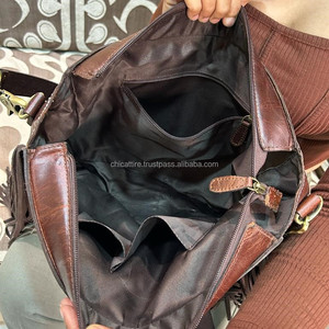 Nouveau véritable sac à main en cuir de fourrure de vachette usiné à la main occidental femmes sac de soirée élégant et pochette en fourrure usinée ensemble Combo Unique - Product Image 5