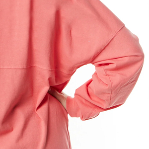 Professional Manufacture Ladies Plus Size Lightweight Soft Cotton Sweatshirt Casual Solid Breathable Oversized Sweat Shirt - Product Image 4