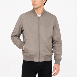 New Design High Quality <b>Light</b> Weight <b>Men</b> Bomber <b>Jacket</b> High Street Style Polyester Material Made Bomber <b>Jackets</b> - Product Image 1
