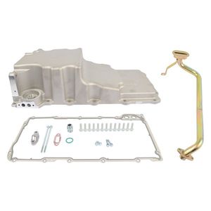 Coppa dell'olio retrò a basso profilo con piastra di tenuta per GM LS1/LS2/LS3 4.8 5.3 5.7 6.0 6.2 Quarts, compatibile con 5.7L Delivery 7L Commodore - Product Image 3