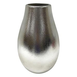 Vase en métal en forme de tulipe, design industriel fait main, décoration de table, finition argentée, vase et pots décoratifs pour fleurs, fournitures pour événements - Product Image 5
