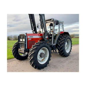 Tractor de orugas Massey Ferguson 399 4WD de 160 CV en excelentes condiciones con caja de cambios y motor listo para exportación agrícola - Product Image 6