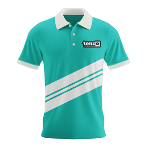 Polo pour homme optimisé pour l'impression par sublimation avec surface lisse offrant une clarté de couleur nette par Tenzo Intl 2026 - Product Image 1