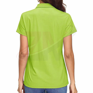 Camiseta Polo de Algodón Piqué 100% Personalizada al por Mayor para Mujer, Manga Corta, Marca Privada, Calidad de Exportación, Ropa de Fábrica - Product Image 3