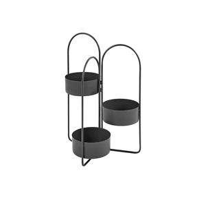 Support de Jardin en Fer Forgé Haut de Gamme, Meuble de Jardin en Métal pour Plantes et Rangement, Présentoir de Jardin au Design Dernier Cri - Product Image 3