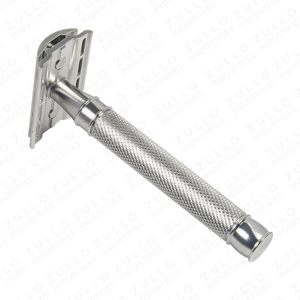 Maquinilla de Afeitar de Seguridad de Doble Filo de Acero Inoxidable Premium, Herramienta de Afeitado en Húmedo Reutilizable para Hombres - Product Image 3