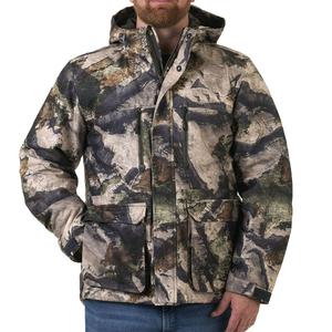 Vêtement de chasse confortable, imperméable, respirant, coupe-vent, anti-humidité, chaud, en velours côtelé 100% coton, antibactérien, pour l'automne - Product Image 1
